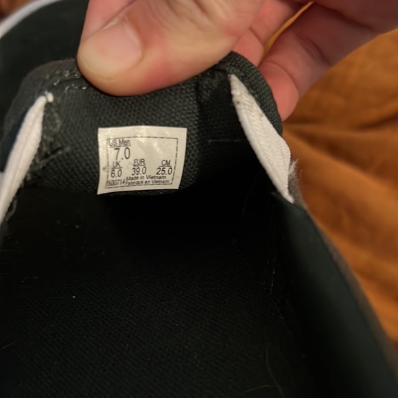 Green suede slip on vans - Picture 4 of 4